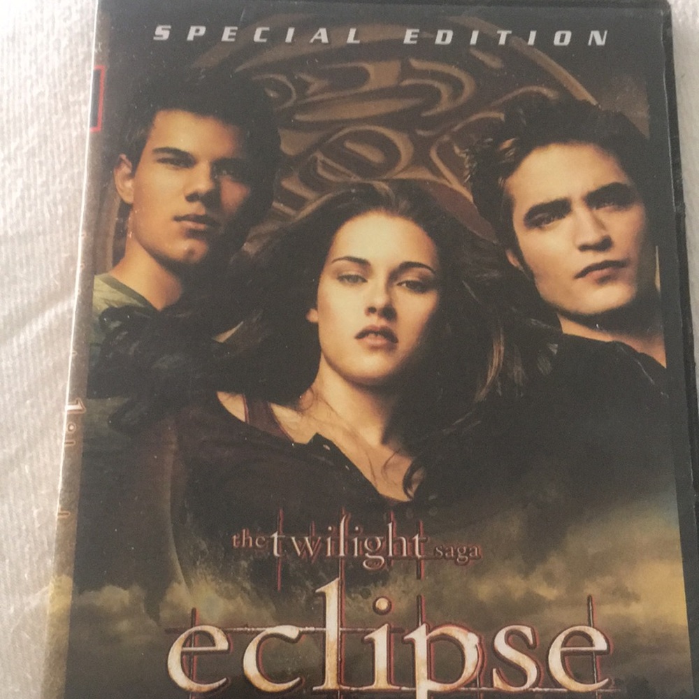 🍿 4/$20 The Twilight Saga Eclipse DVD Special Edition Kristen Stewart Vampire